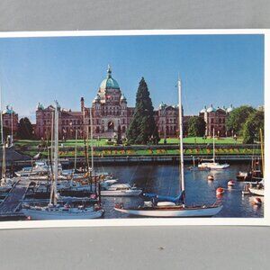 Vintage Postcard - British Columbia Parliament Building - Natural Color Product